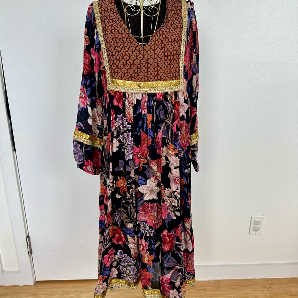 RD & Koko l Anthropologie l Boho Floral Dress
